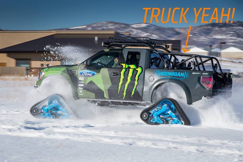 Illustration for article titled You'll Want Ken Block's RaptorTRAX Even More Once You See The Bed